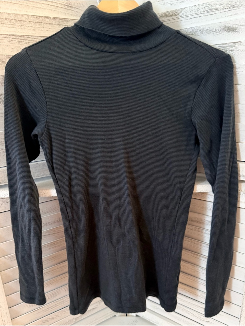 WoolX Peyton Turtleneck Small Charcoal 100% Merino Wool Base Layer X558